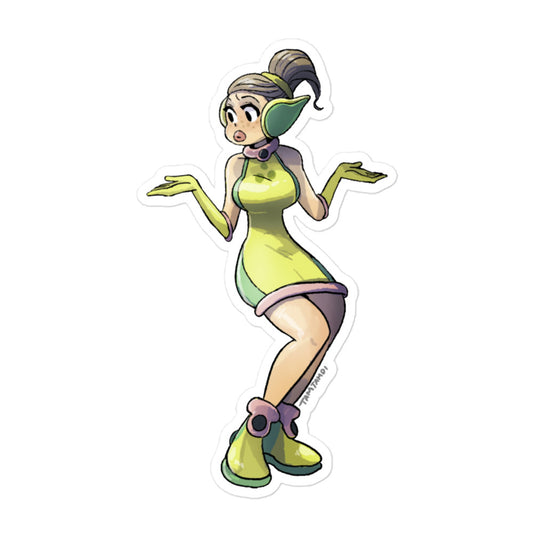 070.Weepinbell Humanization Sticker