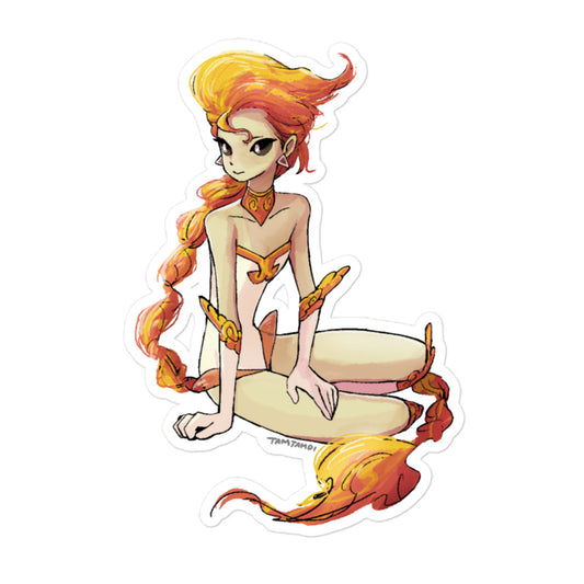 077.Ponyta Humanization Sticker