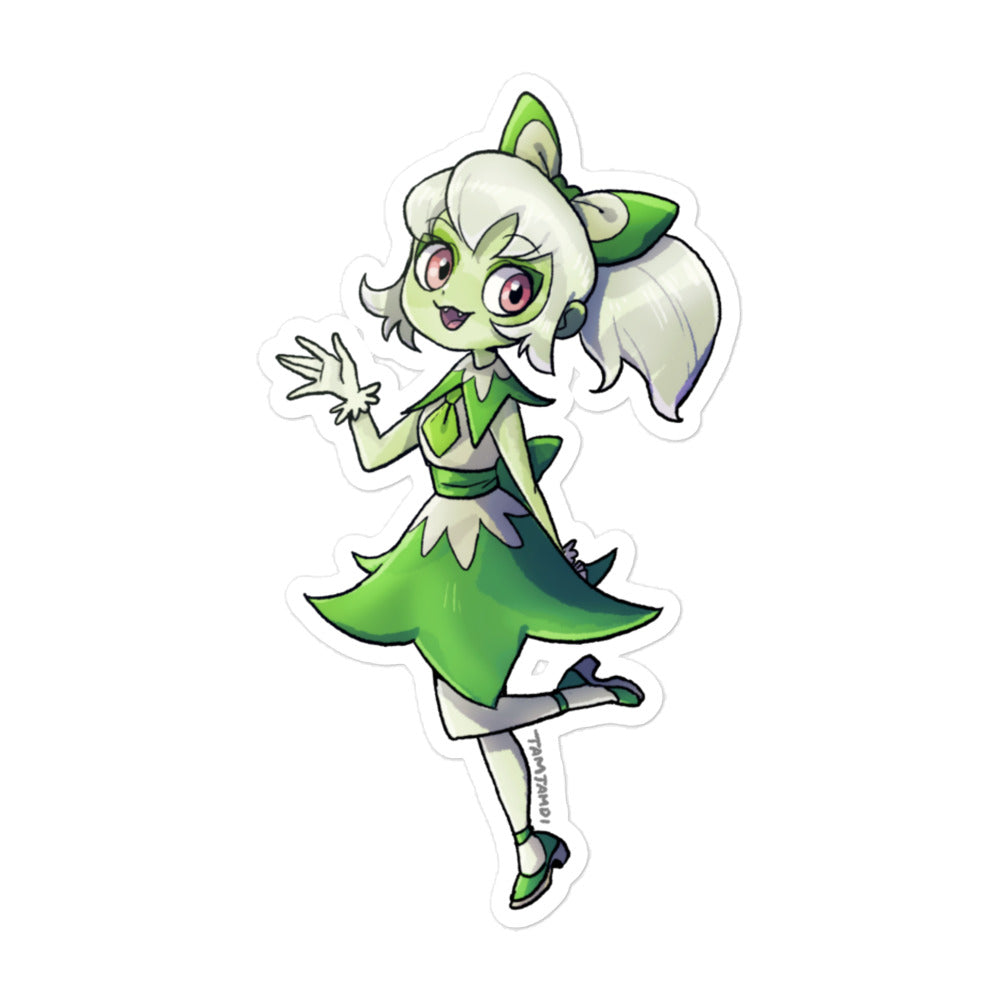 906.Sprigatito Humanization Sticker