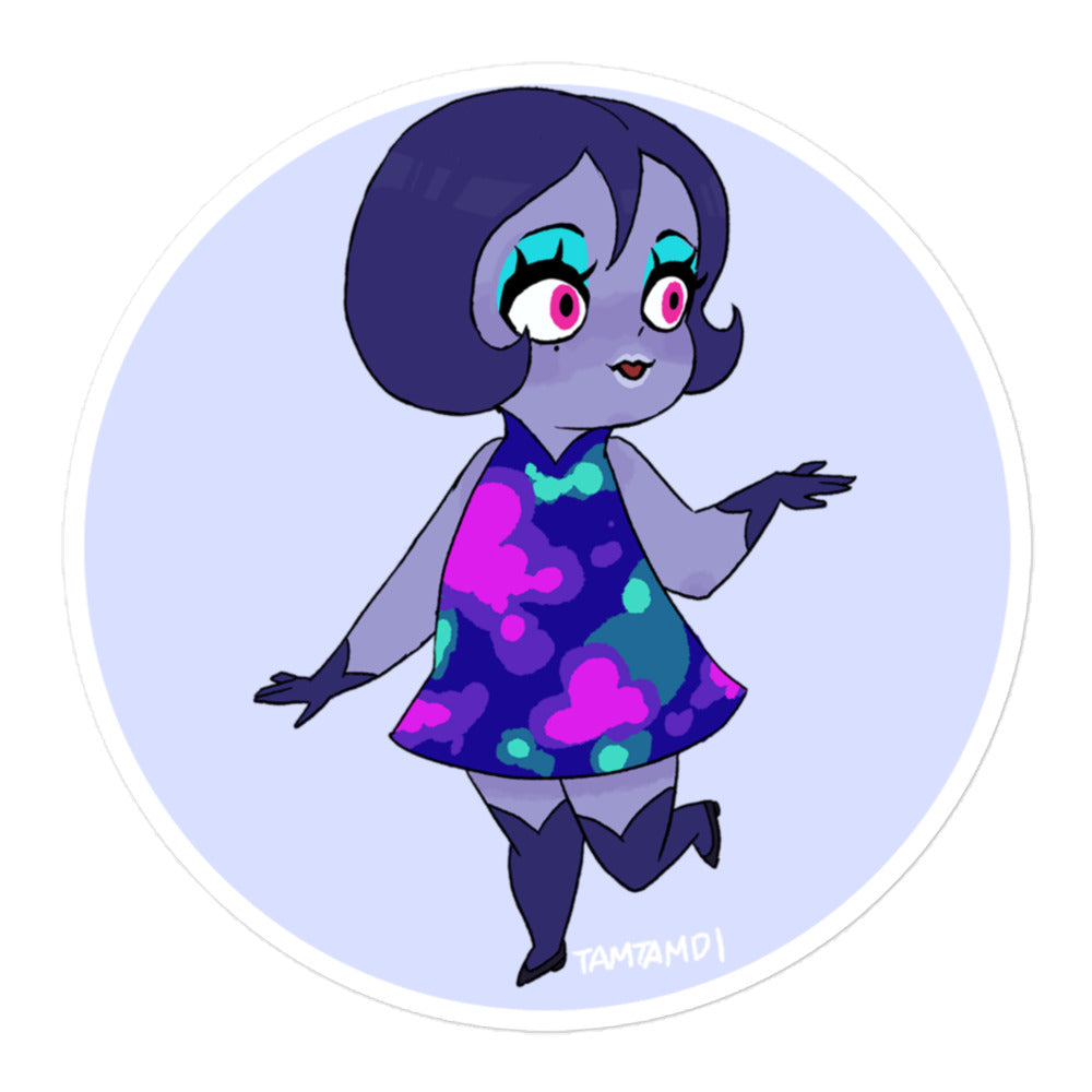 AC Villager Aida Humanization Sticker