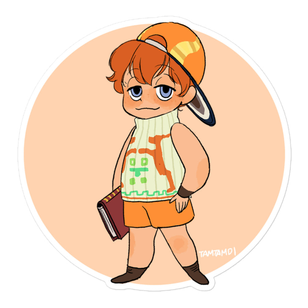 AC Villager Beau Humanization Sticker