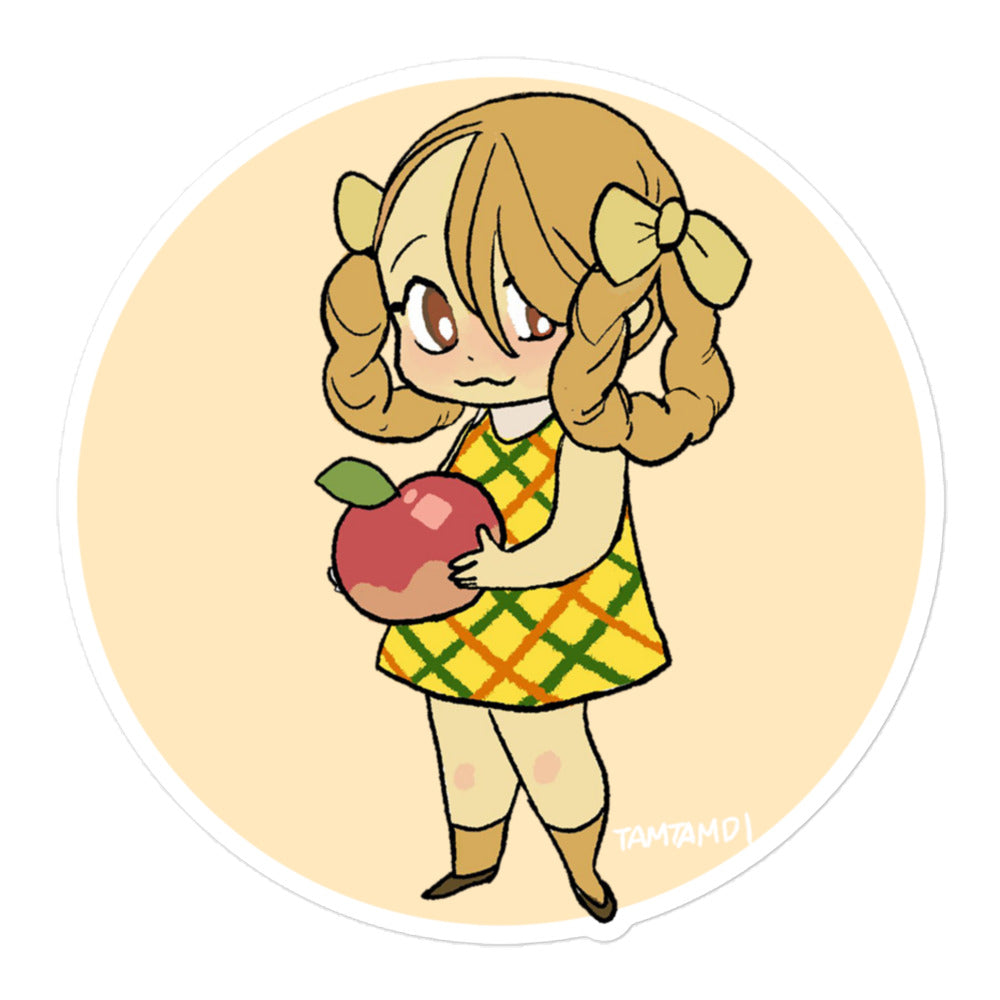 AC Villager Goldie Humanization Sticker