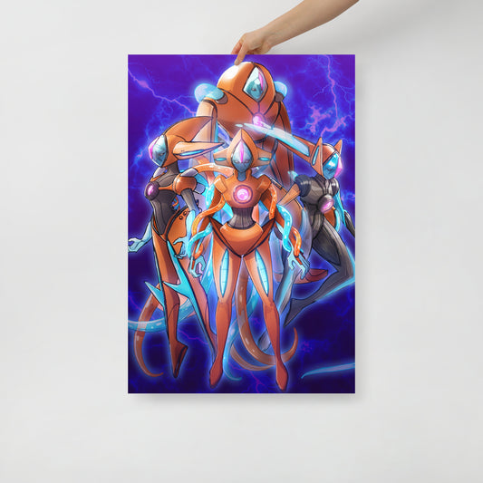 386.Deoxys Humanization Poster