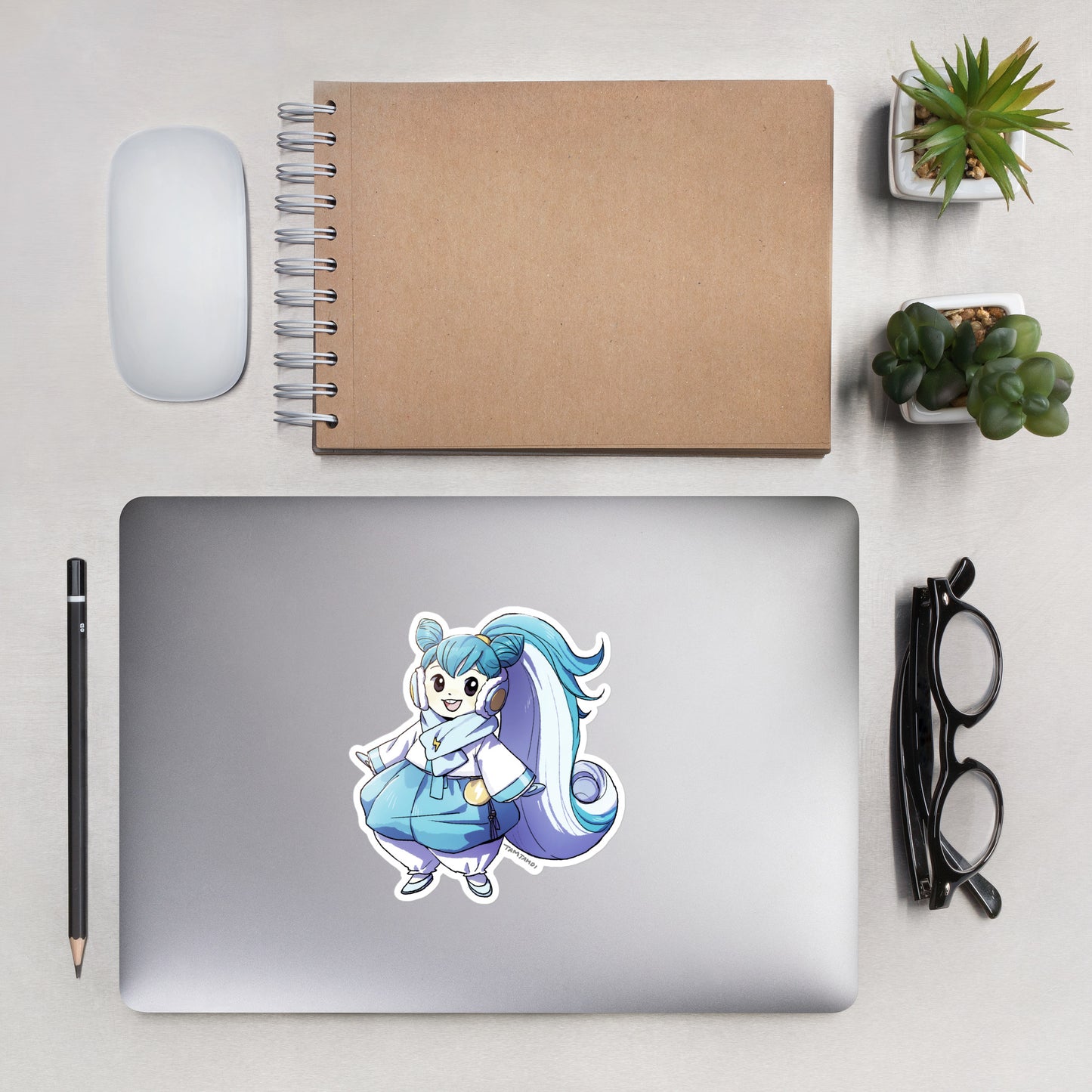 417. Pachirisu Humanization Sticker