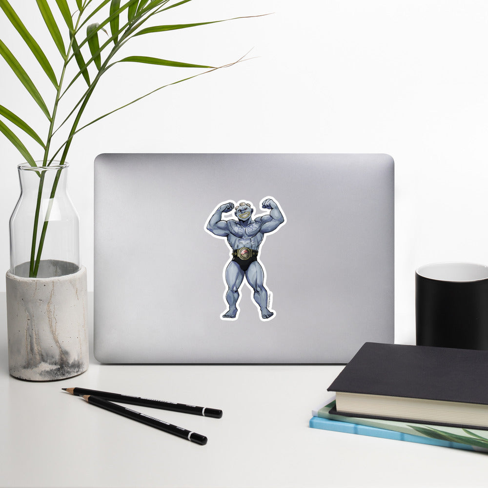 068.Machamp Humanization Sticker