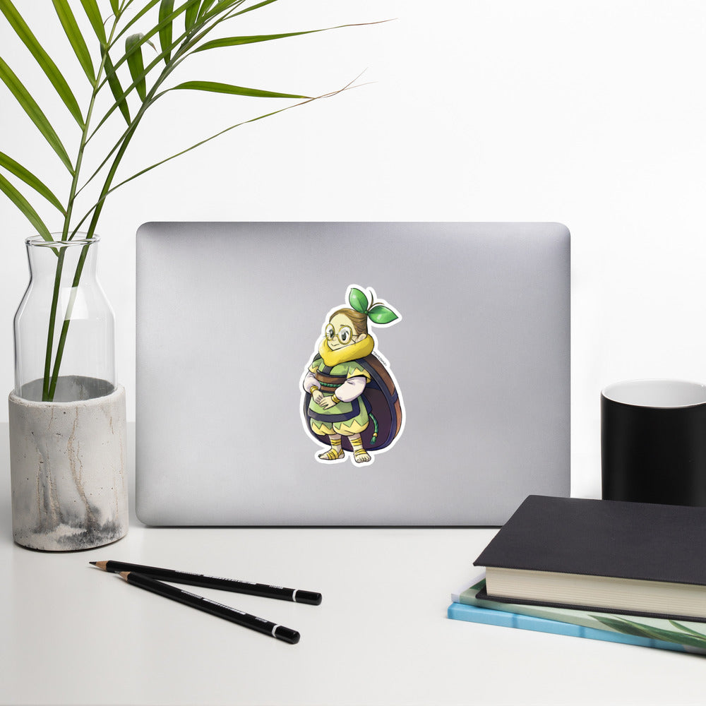 387. Turtwig Humanization Sticker