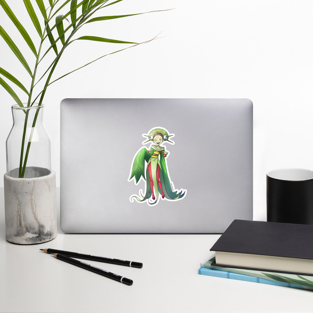 455. Carnivine Humanization Sticker