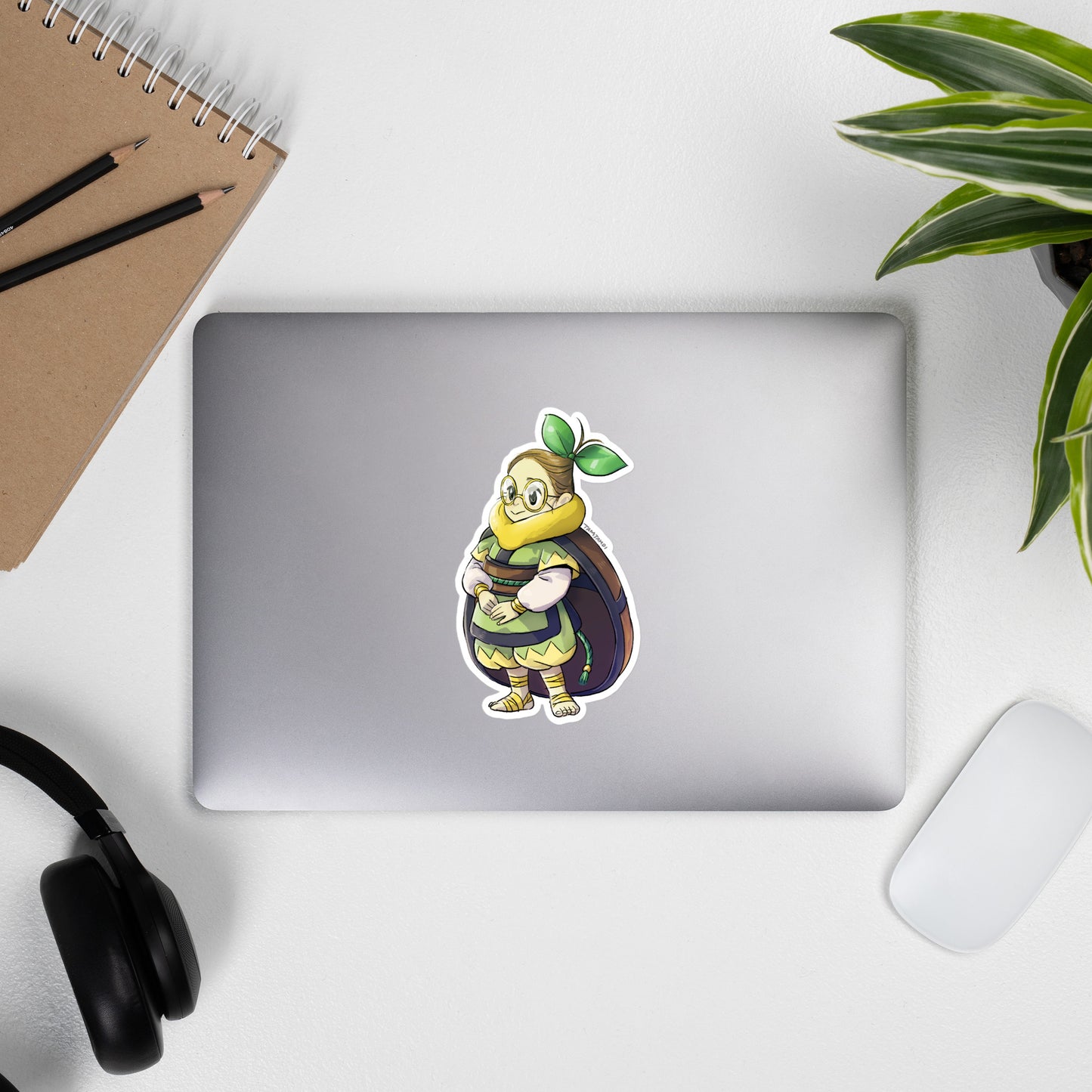 387. Turtwig Humanization Sticker