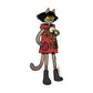 Red Coat Cat