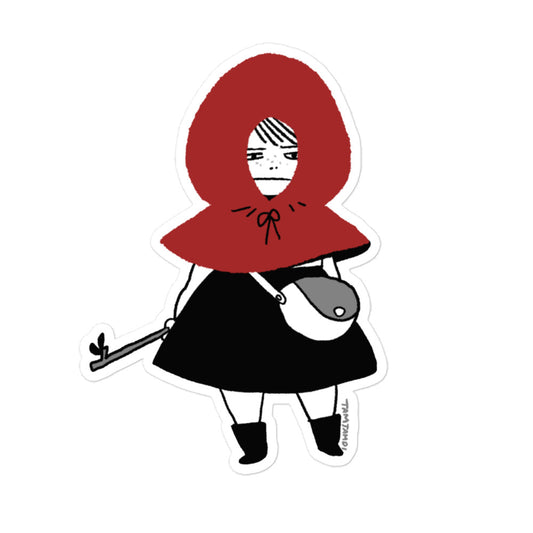 Upset Red Riding Hood